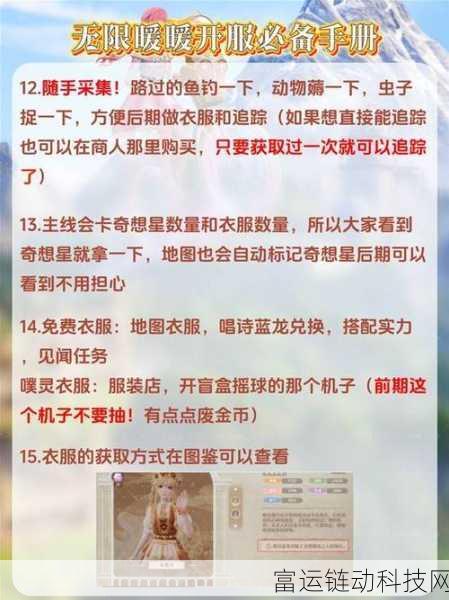 无限暖暖开服全攻略,新手必备技巧与活动详解