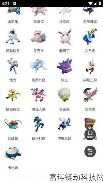 宝可梦大集结，全角色图鉴及比赛细节揭秘