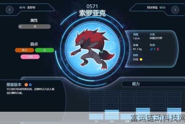 宝可梦大集结,索罗亚克实战攻略,技能配招助你称霸竞技场