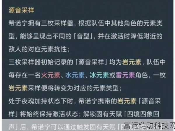 原神希诺宁角色深度培养指南,解锁全能战士的终极潜力