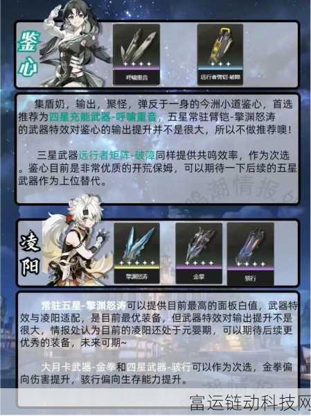 鸣潮自选五星武器终极指南,顶尖玩家力荐之选