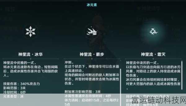 原神神里绫华天赋升级秘籍,技能效果飙升指南
