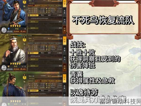 三国志战略版锋矢阵深度探秘,武将适配全攻略