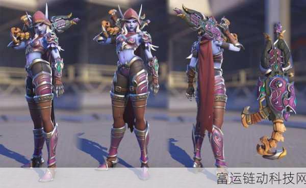守望先锋 2 惊现魔兽联动皮肤，希尔瓦娜斯黑白合震撼登场