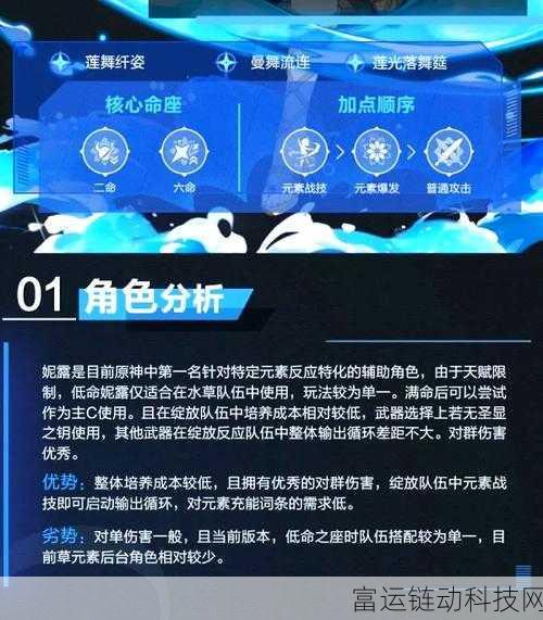 原神琳妮特武器圣遗物搭配全解析,打造极致输出与生存!
