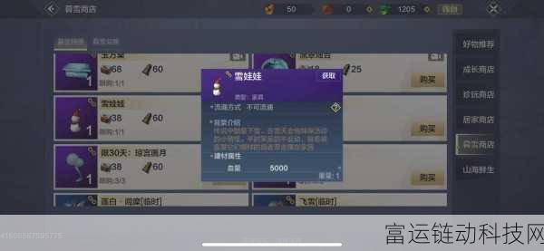 探寻妄想山海暮雪商店的神秘所在