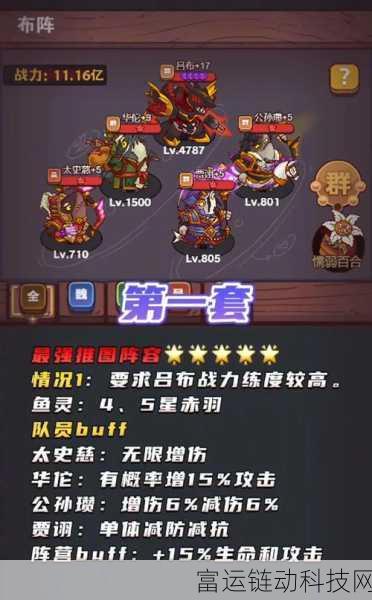 吕布淬炼属性终极指南,咸鱼之王中的王者之选
