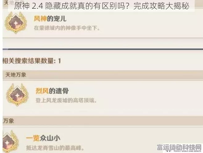 原神隐藏成就大揭秘，解锁全攻略，探索未知荣耀