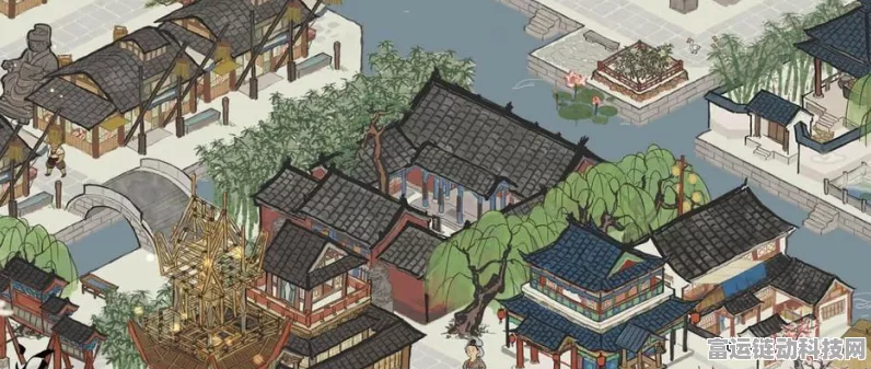 江南百景图高手攻略，白公狸雕像完美布局，打造绝美江南景致秘籍
