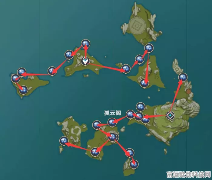 原神2022年高效星螺采集路线全揭秘，助你快速收集珍贵材料