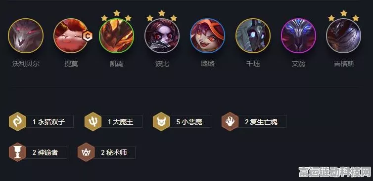 云顶之弈S6赛季小恶魔阵容全攻略，深度解析与实战技巧