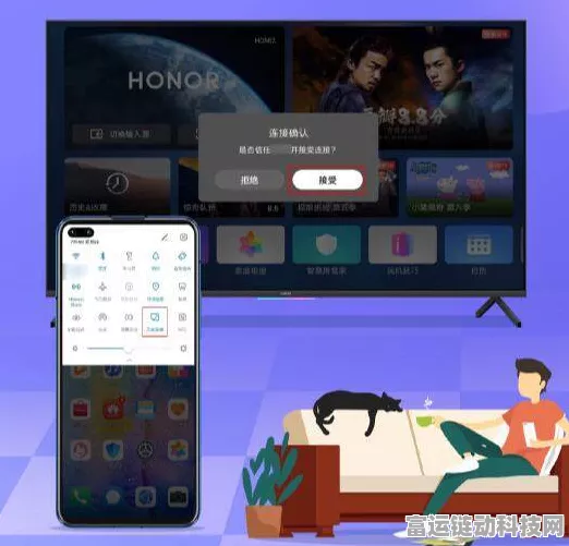 荣耀手机投屏电视畅享大屏游戏盛宴，操作指南与实战技巧