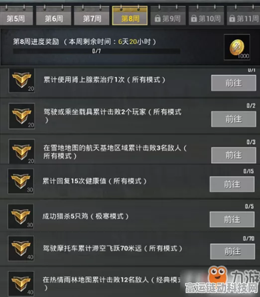 和平精英SS19赛季成长任务速通攻略，20级挑战全解析