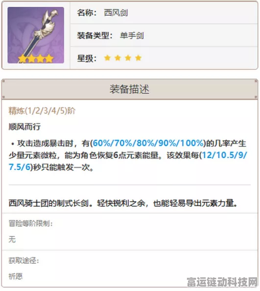 原神希诺宁四星武器搭配深度解析，打造最强战斗组合！