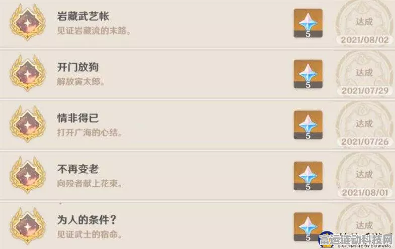 原神宝贝计划成就解锁指南，探索育成新乐趣