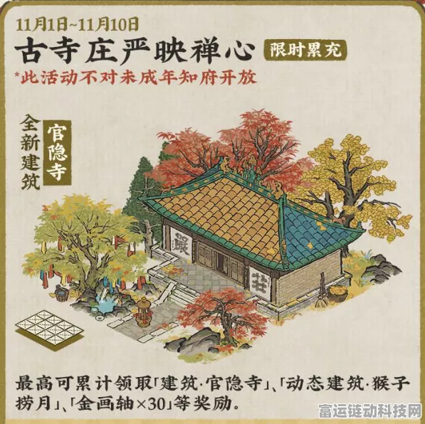 江南百景图新挑战揭秘，秋风古寺探秘全攻略及隐藏奖励详解