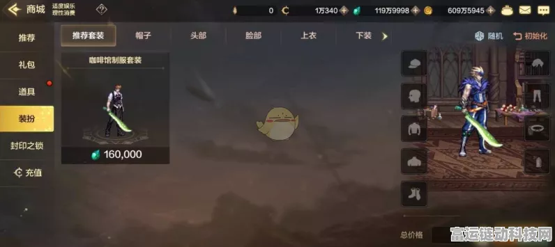 韩服DNF手游导师套价格揭秘，稀有装扮背后的价值探索