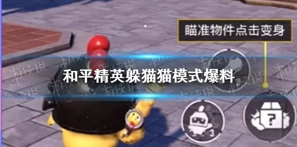 和平精英躲猫猫模式变身攻略，掌握技巧，成为隐身大师！