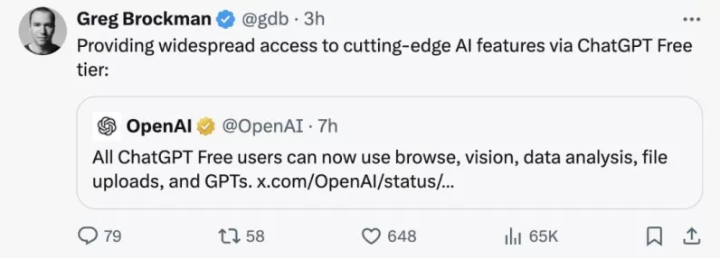 OpenAI付费功能限时免费引热议，玩家嘲讽背后真相几何？