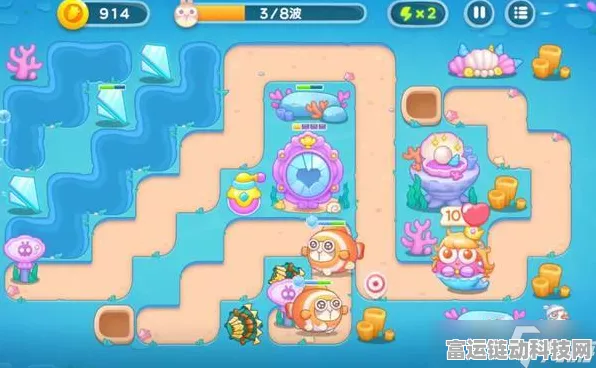 保卫萝卜4攻略揭秘，海的闺女第46关通关秘籍与策略详解