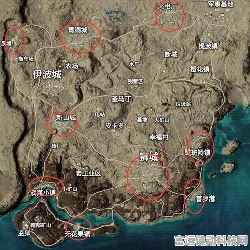 揭秘和平精英海岛图致胜秘诀，苟分点战术深度剖析与实战应用