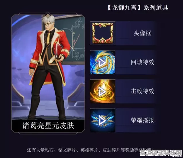 王者荣耀，诸葛亮筹策赛场星元皮肤震撼登场，赛事细节全揭秘