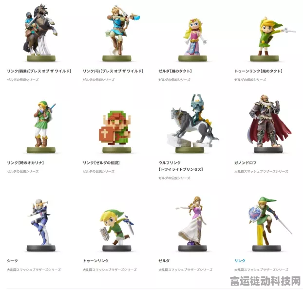 塞尔达传说智慧再现，amiibo数据包解锁全新冒险体验