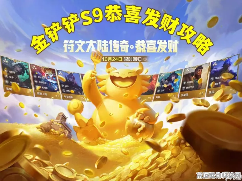 金铲铲之战，恭喜发财版本开局五费神装搭配攻略