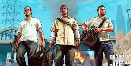 GTA5线下活动，银行大劫案，现实与虚拟世界的震撼交融