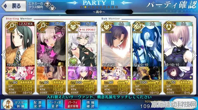 FGO国服XJBD队阵容揭秘，实战策略与深度剖析