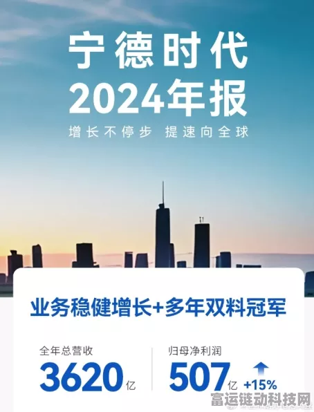 手游圈跨界新风向，宁德时代2024年业绩预告透露手游合作新机遇？