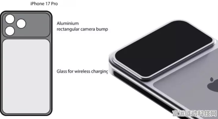 iPhone 17 Pro震撼曝光，全新横向矩阵相机与拼接后盖设计革新