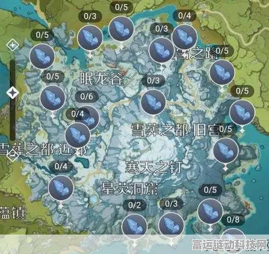 原神魔晶矿全地图高效采集攻略，性能优化指南，助你挖矿无忧！