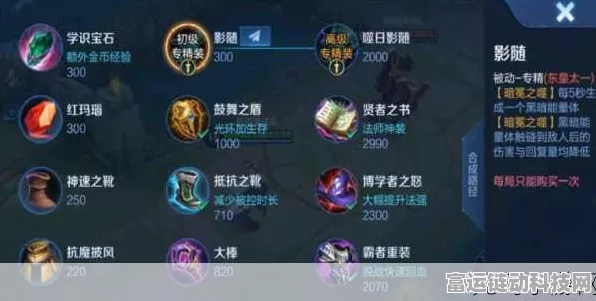 王者荣耀深度解析，揭秘装备唯一效果的实战奥秘