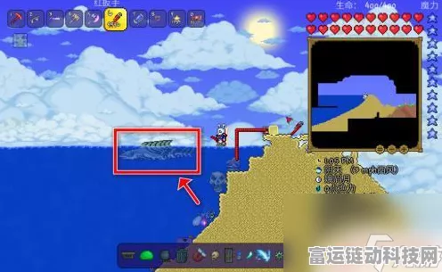 探秘泰拉瑞亚，鲨鱼鳍获取秘籍大公开