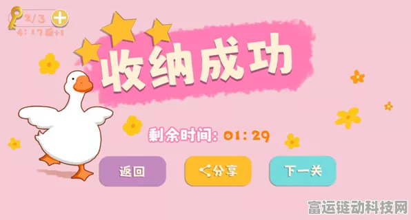 鸭鸭收纳大师幸福云邸完美通关秘籍