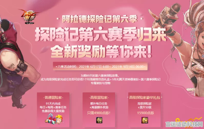 DNF 阿拉德探险记第十季等级经验全解析