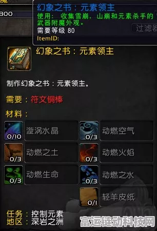 魔兽世界，轻松攻克魔网能量线读数任务秘籍