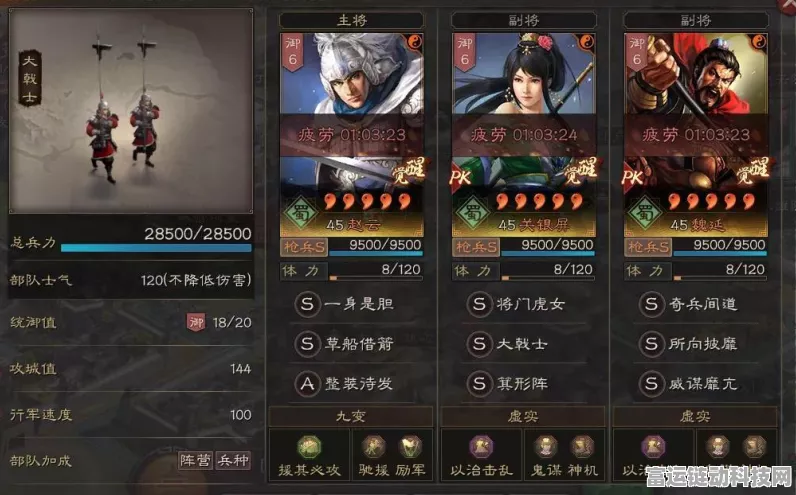 三国志战略版深度攻略，刚勇无前战法详解及顶级队伍配置推荐
