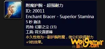 魔兽世界探索赛季，AH 蓝装刺灵护腕耐力属性之谜