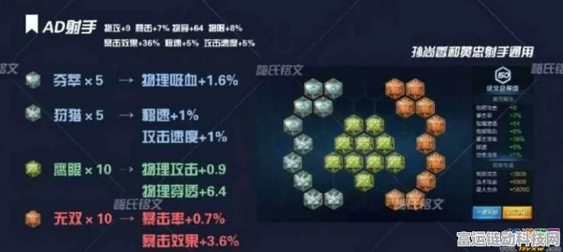 王者荣耀高手攻略，AD英雄铭文搭配秘籍，助你赛场称雄！
