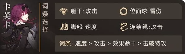 崩坏星穹铁道卡芙卡遗器搭配秘籍，终极推荐指南