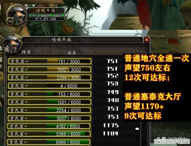 魔兽世界声望系统全解析，ID查询与声望攻略大放送