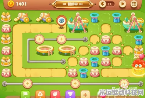 保卫萝卜3深度攻略，游乐场爬梯第3层完美通关秘籍