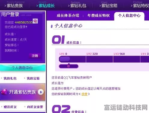 QQ 飞车紫钻等级成长值大揭秘，详细数值全掌握