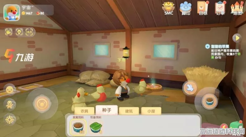 摩尔庄园，小屋二楼必备收纳家具全攻略