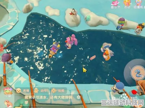 摩尔庄园深度探索，揭秘雪山钓鱼场神秘位置与钓鱼大赛详情