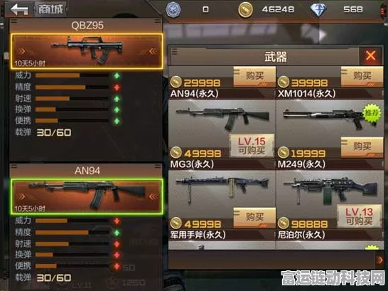 穿越火线枪战王者，QBZ95天使枪械深度解析及实战应用