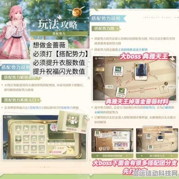 畅玩无限暖暖手游 金蔷薇套装轻松到手攻略秘籍