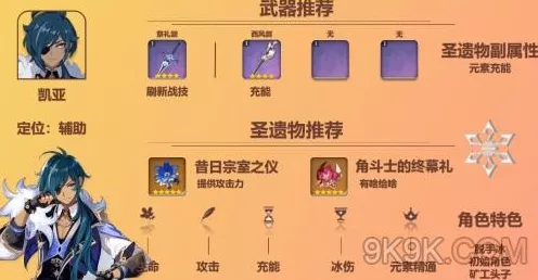 原神深度攻略，解锁凯亚圣遗物搭配奥秘，打造全能冰系战士